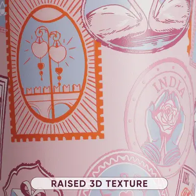 40oz FreeSip Tumbler  Sending Love owaloo